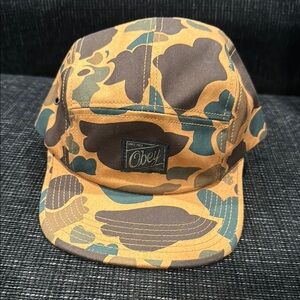 Obey Multicolor Camouflage Hat